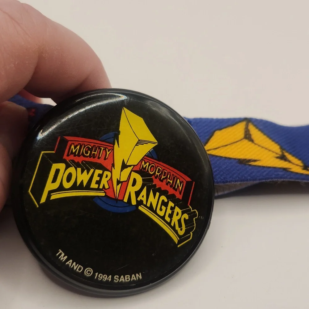 Vintage 1994 Mighty Morphin Power Rangers Belt. Youth RARE Red Ranger
